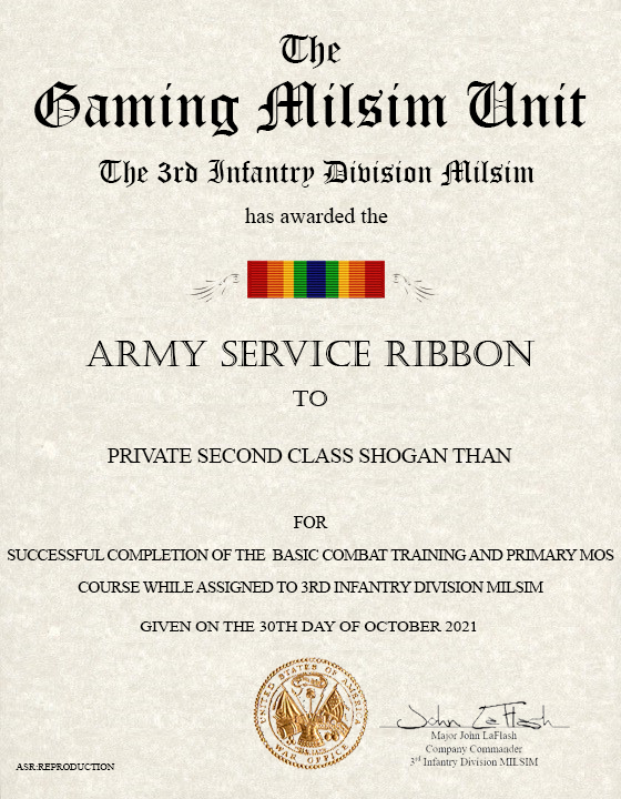 OSUT GRADUATION 30OCT2021 News Third Infantry Division Realism Unit